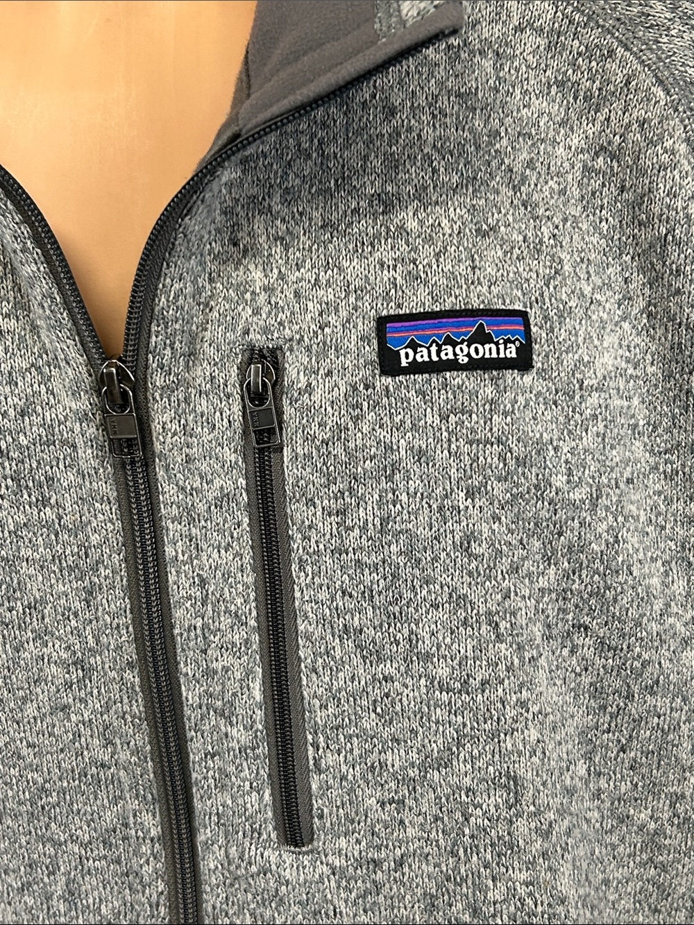Patagonia Men's Micro D Fleece Full Zip Jacket.  XL - Picture 4 of 10